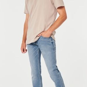 Hollister Men's Light Blue Slim Jeans